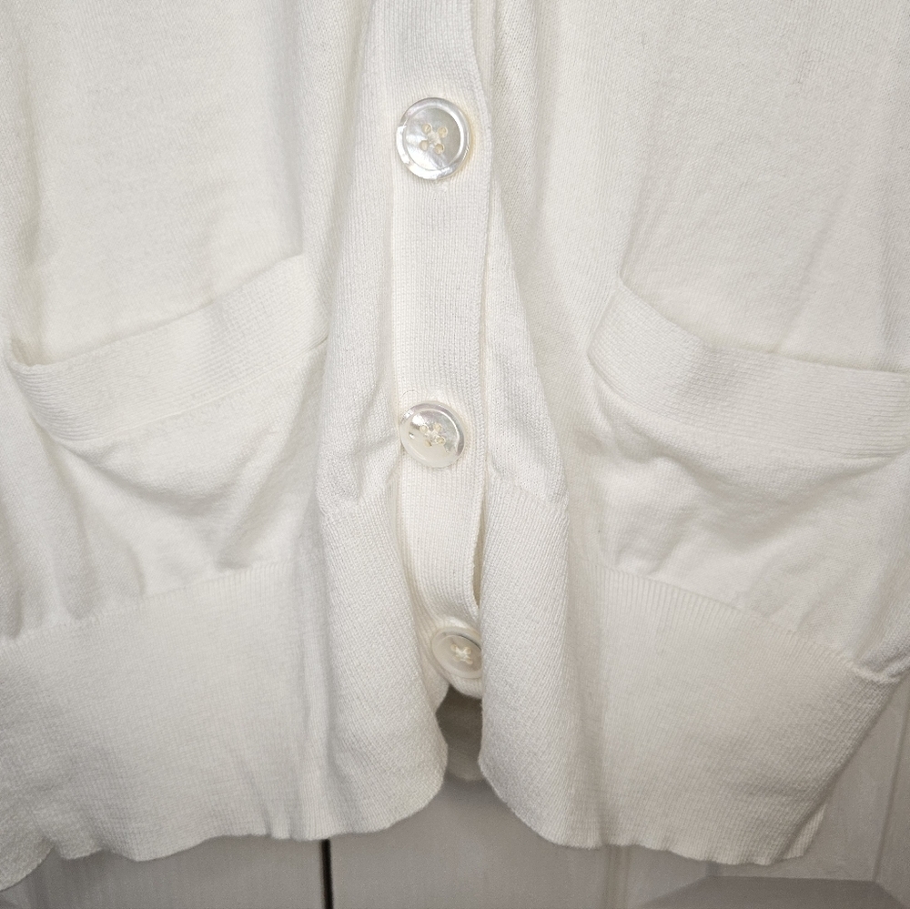 Ralph Lauren Sport Women's light cotton Academia cardigan. preppy, old money - Picture 11 of 16